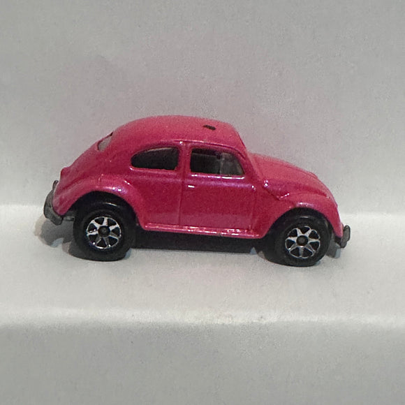 Pink Volkswagen Beetle ©1988 Hot Wheels Diecast Car