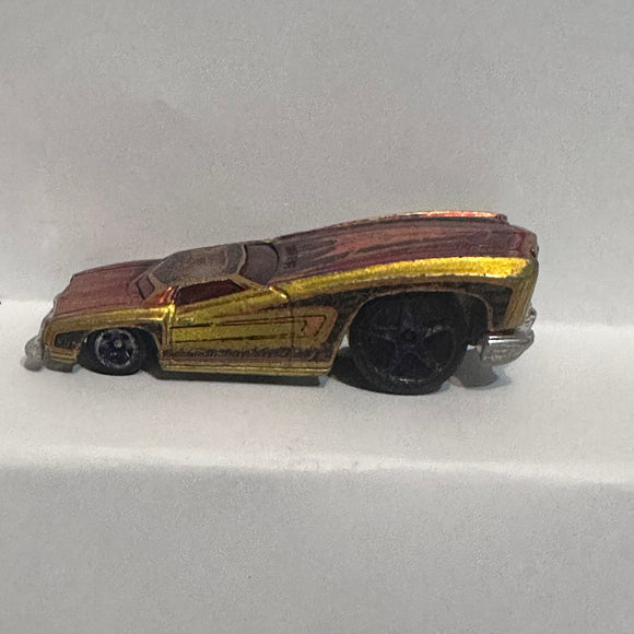 Golden Red '74 Chevy Monte Carlo Hot Wheels Diecast Car