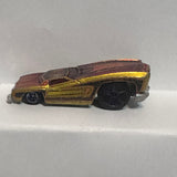 Golden Red '74 Chevy Monte Carlo Hot Wheels Diecast Car