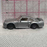 Silver Porsche 959 Maisto Diecast Car