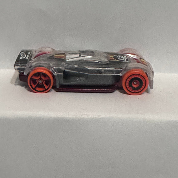 Clear #42 Mach it Go HCT42 ©2021 Hot Wheels Diecast Car