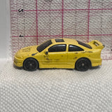 Yellow Honda Civic S-GL 02 ©2001 Mcdonalds Hot Wheels Diecast Car