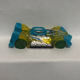 Yellow Blue Voltage Spike ©2015 Hot Wheels Diecast Car
