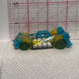 Yellow Blue Voltage Spike ©2015 Hot Wheels Diecast Car