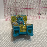 Yellow Blue Voltage Spike ©2015 Hot Wheels Diecast Car