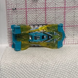 Yellow Blue Voltage Spike ©2015 Hot Wheels Diecast Car