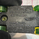 Yellow Blue Voltage Spike ©2015 Hot Wheels Diecast Car