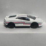 White Lamborghini Unbranded Diecast Car