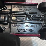 Red Asphalt Assault ©2003 Hot Wheels Diecast Car