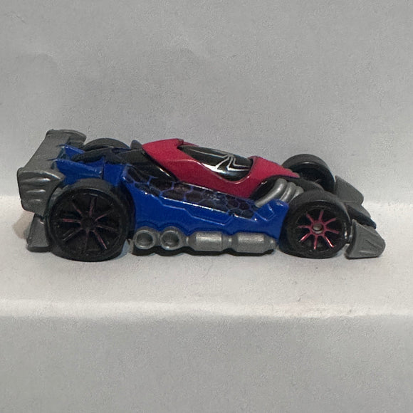 Red Blue Spidraulic Spider Man ©2007 Marvel Diecast Car