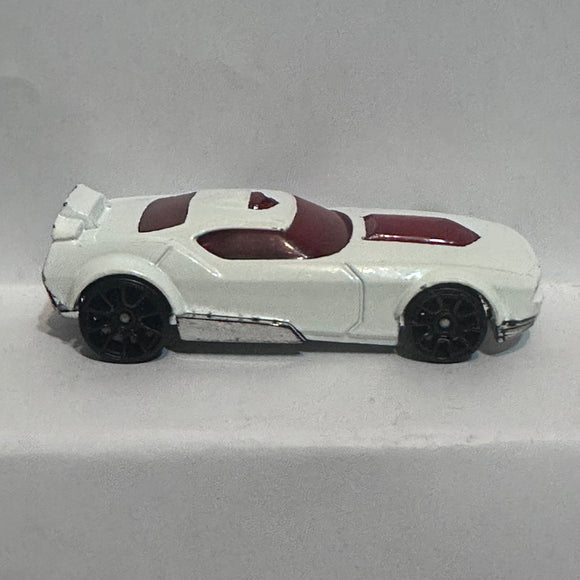 White Fast Fish Hot Wheels Diecast Car