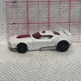 White Fast Fish Hot Wheels Diecast Car