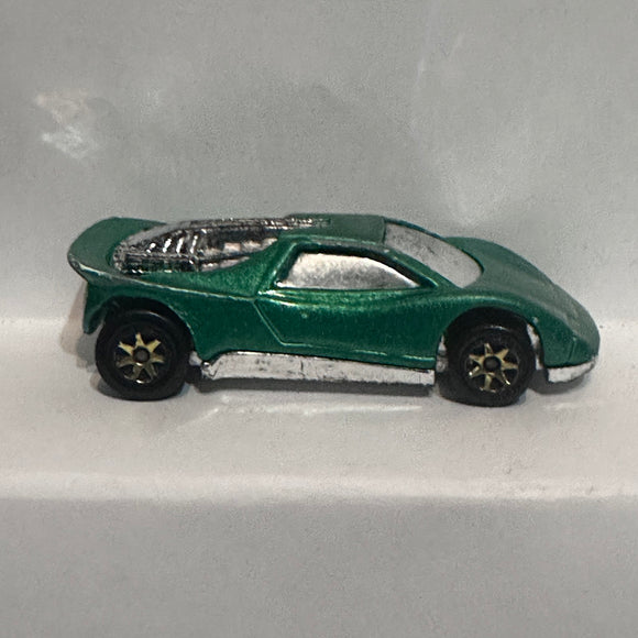 Green Speed Blaster 1990  Hot Wheels Diecast Car