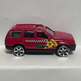 Red Pizza Delivery Jeep Grand Cherokee #6072 Motor Max Diecast Car