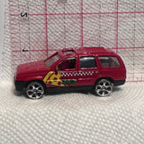 Red Pizza Delivery Jeep Grand Cherokee #6072 Motor Max Diecast Car