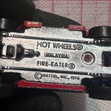 Red Fire Engine Fire-Eater ©1976 Hot Wheels Diecast Car