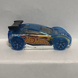 Blue Clear Synkro ©2004 Hot Wheels Diecast Car