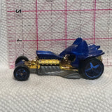 Blue Batman Hot Rod BDM70 DC Comics Hot Wheels Diecast Car