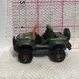 Green Explorer Jeep Cliff Hanger MB795 Matchbox Diecast Car