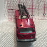 Red FDNY Fire Engine Pomier 1/100 #207 Majorette Diecast Car