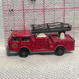 Red FDNY Fire Engine Pomier 1/100 #207 Majorette Diecast Car