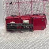 Red FDNY Fire Engine Pomier 1/100 #207 Majorette Diecast Car