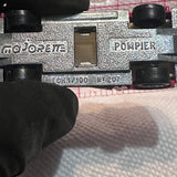 Red FDNY Fire Engine Pomier 1/100 #207 Majorette Diecast Car