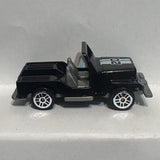 Black #20 Jeep CJ Unbranded Diecast Car
