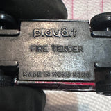 Red Fire Dept Engine Tender Play Art Diecast Car