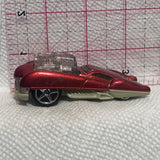 Red Mercury Tail Dragger ©2004 Mcdonalds Hot Wheels Diecast Car
