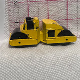 Yellow Steam Roller 69 Road Roller ©1986 Hot Wheels Diecast Car