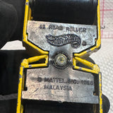 Yellow Steam Roller 69 Road Roller ©1986 Hot Wheels Diecast Car