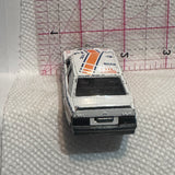 White #13 Turbo Mercedes 190E 1/59 #231 Majorette Diecast Car