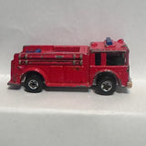 Red Fire Engine Truck Fire Eater ©1978 Hot Wheels Diecast Car