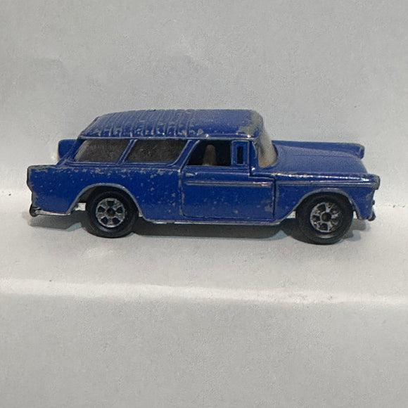 Blue Replica 55 Chevrolet Car ERTL Diecast Car