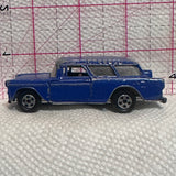 Blue Replica 55 Chevrolet Car ERTL Diecast Car
