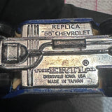 Blue Replica 55 Chevrolet Car ERTL Diecast Car