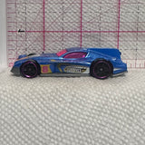 Blue #8 Formul8r Car ©2005 Hot Wheels Diecast Car
