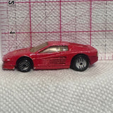 Red Ferrari Car Hot Wheels Diecast Car