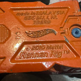 Blue Rennen Rig Truck T9689 ©2010 Hot Wheels Diecast Car