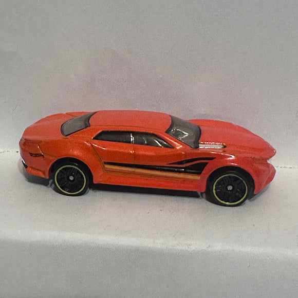 Orange Ryura LX ©2013 Hot Wheels Diecast Car