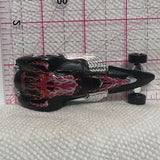 Red Poison Arrow Plane ©2000 Hot Wheels Diecast Car