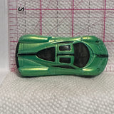 Green Pagani Huayra ©2012 Hot Wheels Diecast Car