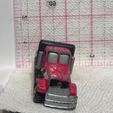 Red Semi Big Rig Unbranded Diecast Car