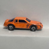 Orange Chevy Stocker ©1988 Hot Wheels Diecast Car