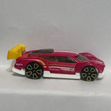 Red Super Blitzen Car ©2013 Hot Wheels Diecast Car