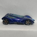 Blue Sinistra Car ©2002 Hot Wheels Diecast Car