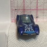 Blue Sinistra Car ©2002 Hot Wheels Diecast Car