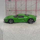Green 2005 Ford GT H1848 1/62 ©2004 Matchbox Diecast Car