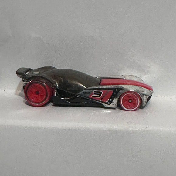Silver Sky Dome DTX07 ©2016 Hot Wheels Diecast Car